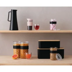 BODUM Conservation|Boîte à Pain 29 x 19 cm x H 11 cm Noir BISTRO