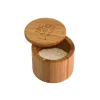 TOTALLY BAMBOO Moulin|Boîte à Sel Magnétique en Bambou