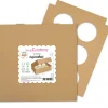 SCRAPCOOKING Emballage Alimentaire|Boîte Cupcake en Carton 17 x 25 x 8,5 cm (x2)