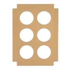 SCRAPCOOKING Emballage Alimentaire|Boîte Cupcake en Carton 17 x 25 x 8,5 cm (x2)