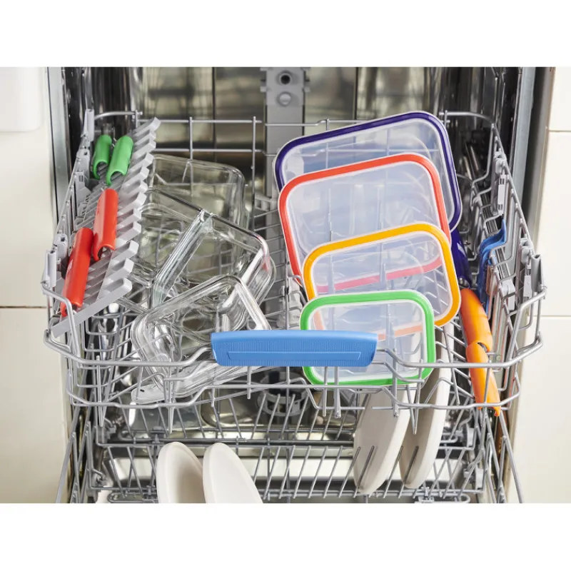 MASTRAD Conservation|Boîte de Conservation Connectée avec Compartiments 1,45 L Bleu Stor'eat