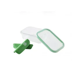 MASTRAD Conservation|Boîte de Conservation Connectée 370 ml Vert Stor'eat