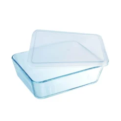 PYREX Conservation|Boîte de Conservation en Verre Rectangulaire 19 x 14 cm 0,8 L Cook & Store