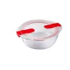 PYREX Conservation|Boîte de Conservation en Verre Ronde 26 cm 2,3 L Cook & Heat