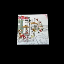 CUISINEADDICT Emballage Alimentaire|Boîte pâtissière Balade Gourmande - 28 x H 8 cm - (x50)