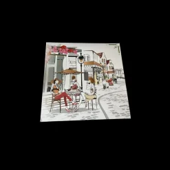 CUISINEADDICT Emballage Alimentaire|Boîte pâtissière Balade Gourmande - 29 x H 5 cm - (x50)