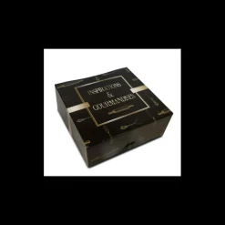 CUISINEADDICT Emballage Alimentaire|Boîte pâtissière Inspirations et Gourmandises - 22 x H 8 cm - (x50)