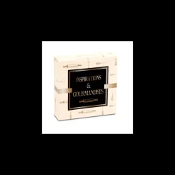 CUISINEADDICT Emballage Alimentaire|Boîte pâtissière Inspirations et Gourmandises - 23 x H 5 cm - (x50)