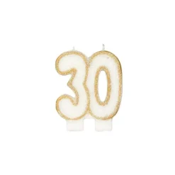 GATODECO Décoration Gâteau|Bougie Anniversaire 30 ans Gatodéco
