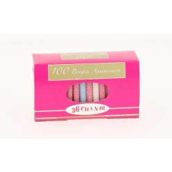 CUISINEADDICT Décoration Gâteau|Bougie anniversaire torsadées Assorties (x100)