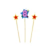 GATODECO Décoration Gâteau|Bougie Chiffre 8 avec 2 bougies étoiles Gatodéco