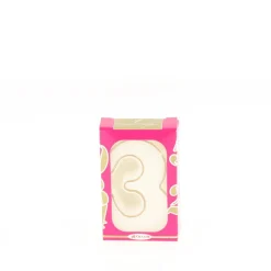 CUISINEADDICT Décoration Gâteau|Bougie d'anniversaire chiffre 3 blanche avec filet doré