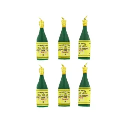 GATODECO Décoration Gâteau|Bougies Bouteilles de Champagne (x6) Gatodéco