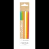SCRAPCOOKING Décoration Gâteau|Bougies Longues Multicolore 12 cm (x12)