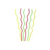 GATODECO Décoration Gâteau|Bougies Zig-Zag Multicolores (x6) Gatodéco