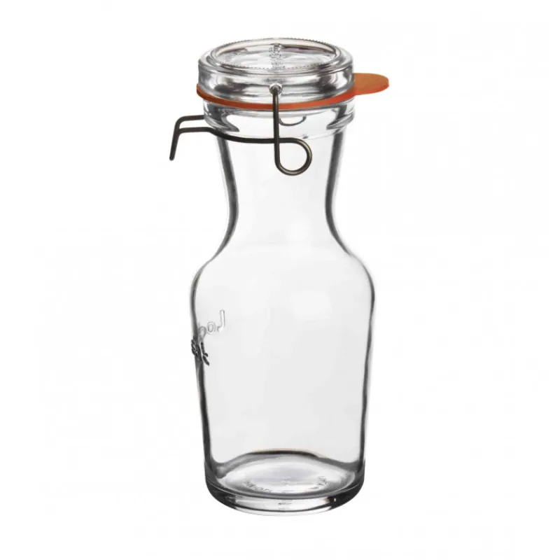 LUIGI BORMIOLI Conservation|Bouteille en Verre 50 cl (x6) Lock Eat