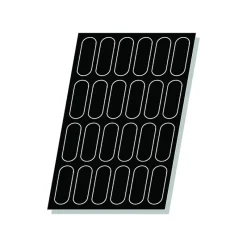 FLEXIPAN Moule Silicone|Brioches longues (ovales) - Moule silicone