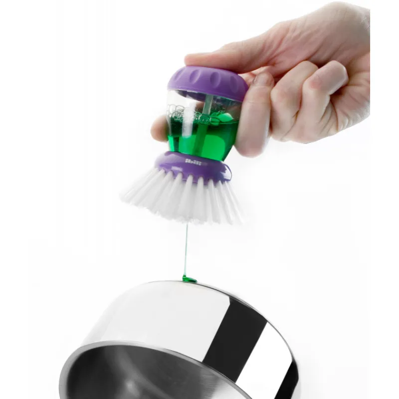 IBILI Autour De L'évier|Produits D'entretien|Brosse à Vaisselle Ronde Ø 8,5 cm x H 10 cm