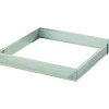 MALLARD FERRIERE Cercle À Patisserie|Cadre à Tarte Carré Inox Perforé 22 cm H.2 cm