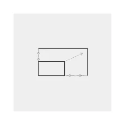 DE BUYER Cercle À Patisserie|Cadre Pâtisserie Rectangulaire Inox 43x29 cm