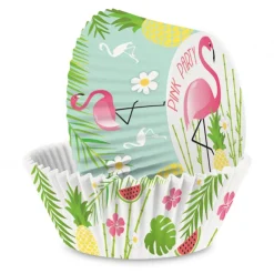 SCRAPCOOKING Moules En Papier|Caissette Cupcakes Flamant Rose (x36)