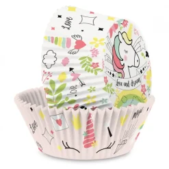 SCRAPCOOKING Moules En Papier|Caissette Cupcakes Licorne (x36)