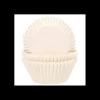 HOUSE OF MARIE Moules En Papier|Caissettes à Cupcakes Ivoire (x50)