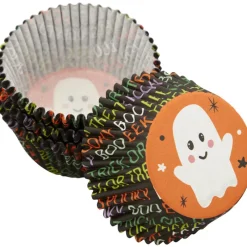 WILTON Moules En Papier|Caissettes Cupcakes Fantôme Halloween (x75)