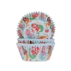 HOUSE OF MARIE Moules En Papier|Caissettes Cupcakes Sirènes (x50)