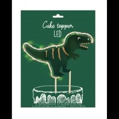 SCRAPCOOKING Décoration Gâteau|Cake Topper Dinosaure Led