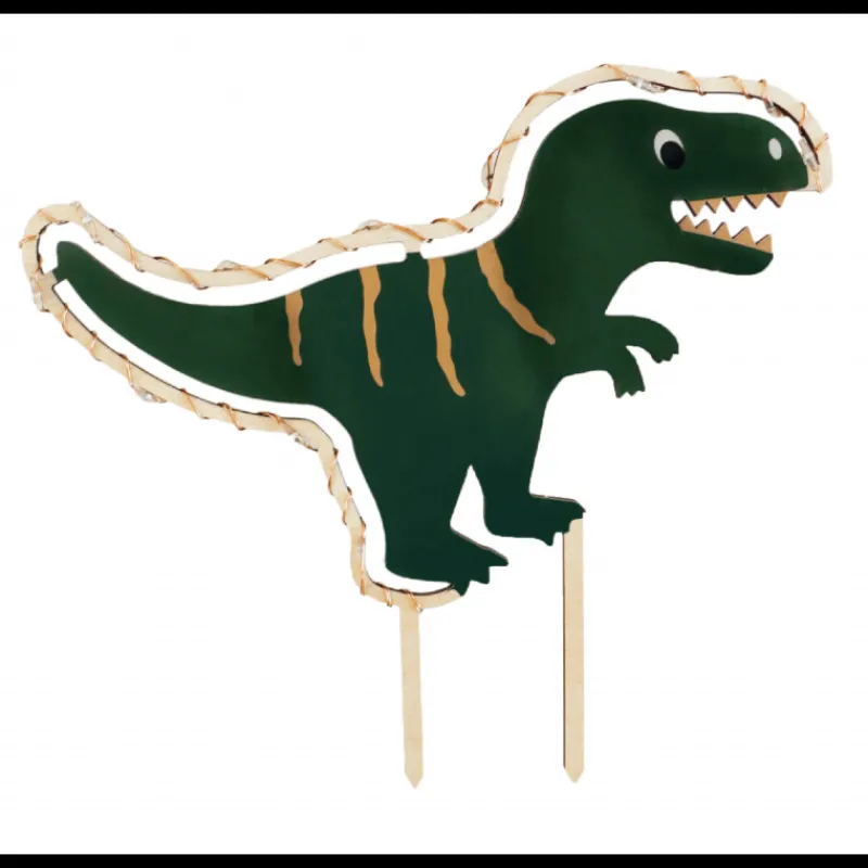 SCRAPCOOKING Décoration Gâteau|Cake Topper Dinosaure Led