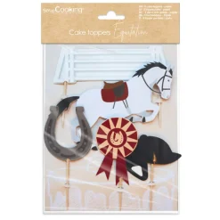 SCRAPCOOKING Décoration Gâteau|Cake Topper Équitation