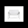 NARDI Mobilier Lounge|Salon De Jardin Professionnel|Canapé en Résine Blanc Net Bench