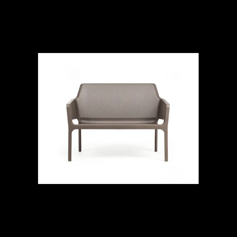 NARDI Mobilier Lounge|Salon De Jardin Professionnel|Canapé en Résine Tortora Net Bench