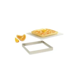 DE BUYER Cercle À Patisserie|Carré perforé L. 15 cm de L'école Valrhona par