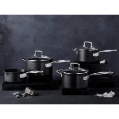 LE CREUSET Casseroles|Casserole 2 becs verseurs 16 cm Anti-Adhérente Les Forgées