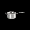 LE CREUSET Casseroles|Casserole Inox avec Couvercle 16 cm