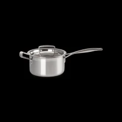 LE CREUSET Casseroles|Casserole Inox avec Couvercle 16 cm