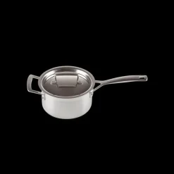 LE CREUSET Casseroles|Casserole Inox avec Couvercle 16 cm