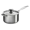 LE CREUSET Casseroles|Casserole inox avec couvercle 16 cm Signature