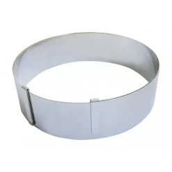 DE BUYER Cercle À Patisserie|Cercle à entremets extensible 16 à 36 cm en inox