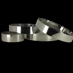 GOBEL Cercle À Patisserie|Cercle à Entremets Inox Ø 22 cm x 3,5 cm