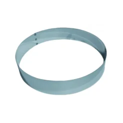 GOBEL Cercle À Patisserie|Cercle à Mousse Inox 26 cm x H 4,5 cm
