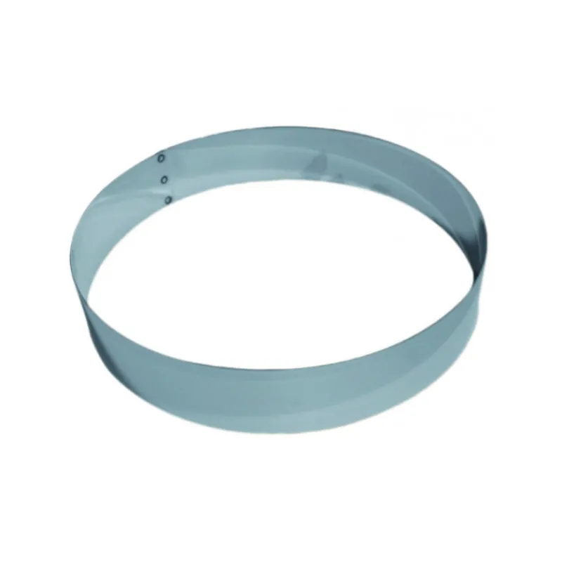 GOBEL Cercle À Patisserie|Cercle à Mousse Inox 26 cm x H 4,5 cm