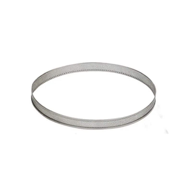 MALLARD FERRIERE Cercle À Patisserie|Cercle à Tarte Inox Perforé Ø7 cm H.2 cm