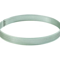 MALLARD FERRIERE Cercle À Patisserie|Cercle à Tarte Inox Perforé Ø16 cm H.2 cm