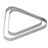PAVONI Cercle À Patisserie|Cercle à Tarte Triangle Inox Micro-perforé 17,5 x 16 cm x H 2 cm