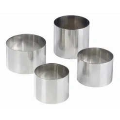 MALLARD FERRIERE Cercle À Patisserie|Cercle Individuel Inox 7,5 cm x H 3 cm Mallard