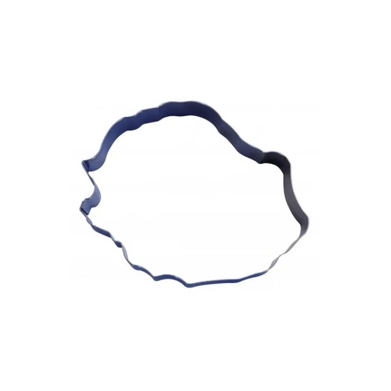 GOBEL Cercle À Patisserie|Cercle Inox Pays Réunion 35 x 26,5 cm x H 4,5 cm