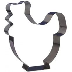 GOBEL Cercle À Patisserie|Cercle Inox Poule 9,5 x 9 cm x H 3 cm - Découpoir